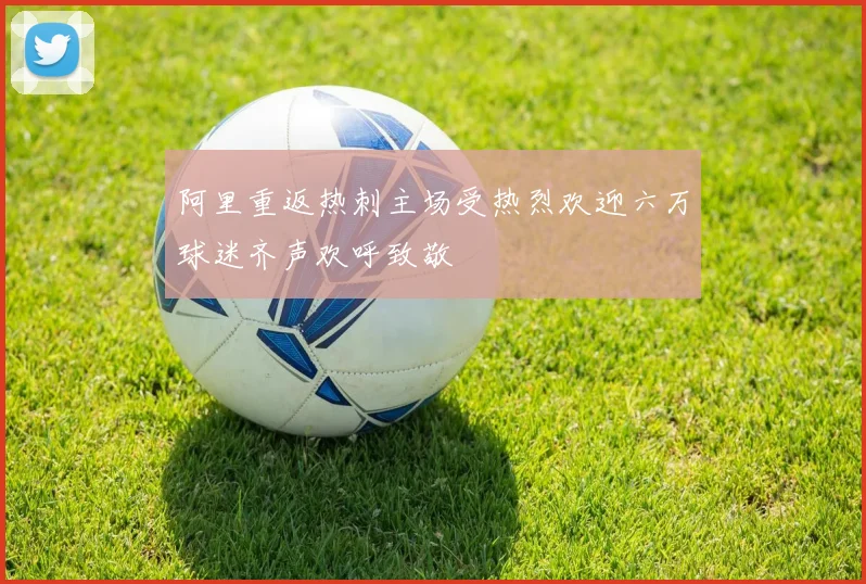 阿里重返热刺主场受热烈欢迎六万球迷齐声欢呼致敬